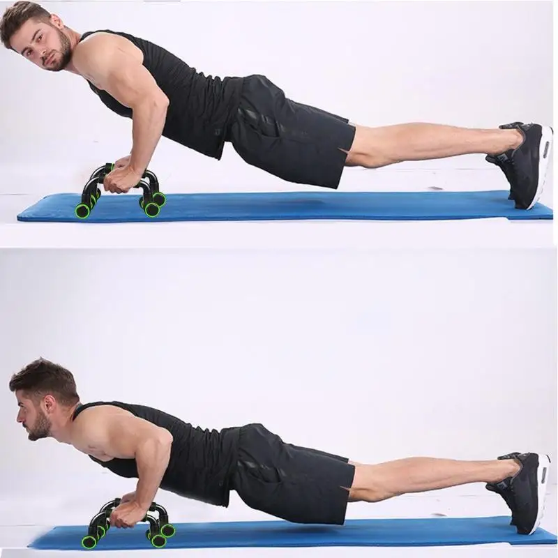 1 пара h-образных фитнес пуш-ап бар алюминиевый сплав дома стенды тренажер