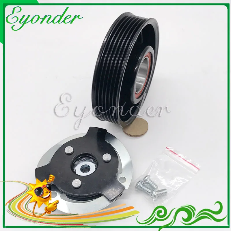 AC A/C компрессор кондиционера Магнитный Комплект сцепления для SKODA OCTAVIA 1Z3 1Z5 SUPERB 3T4