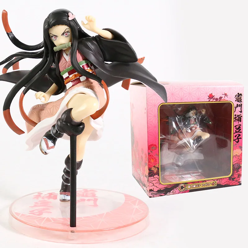 Фигурка из ПВХ рассекающая демонов Nezuko Kamado Ichiban Kuji 3 C Коллекционная модель