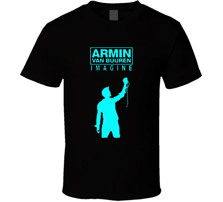 Новая мужская футболка Armin Van Buuren Dj Imagine Размер S 2Xl крутые Топы Футболка|Мужские