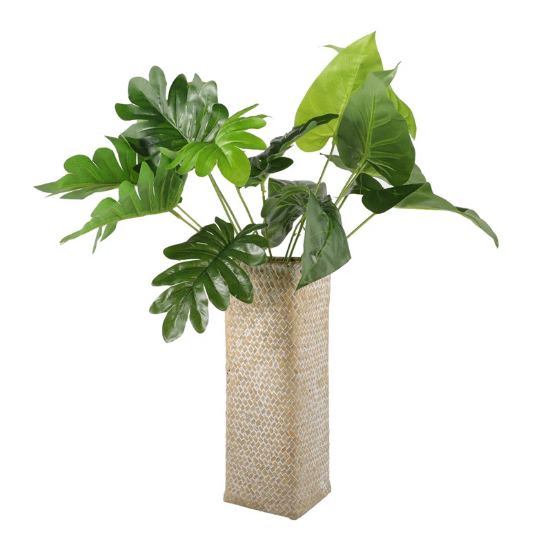 Искусственные листья манго декоративные искусственные трава цветок для дома