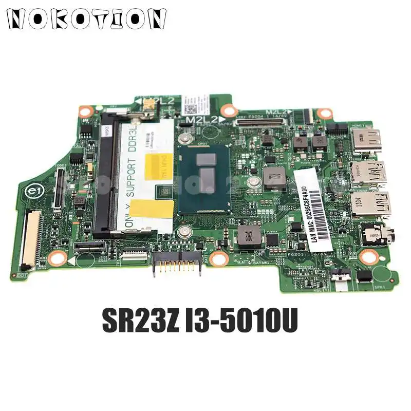 

NOKOTION CN-0NDV1M 0NDV1M для DELL Inspiron 7348 материнская плата для ноутбука 13321-1 8X6G1 SR23Z I3-5010U CPU DDR3L