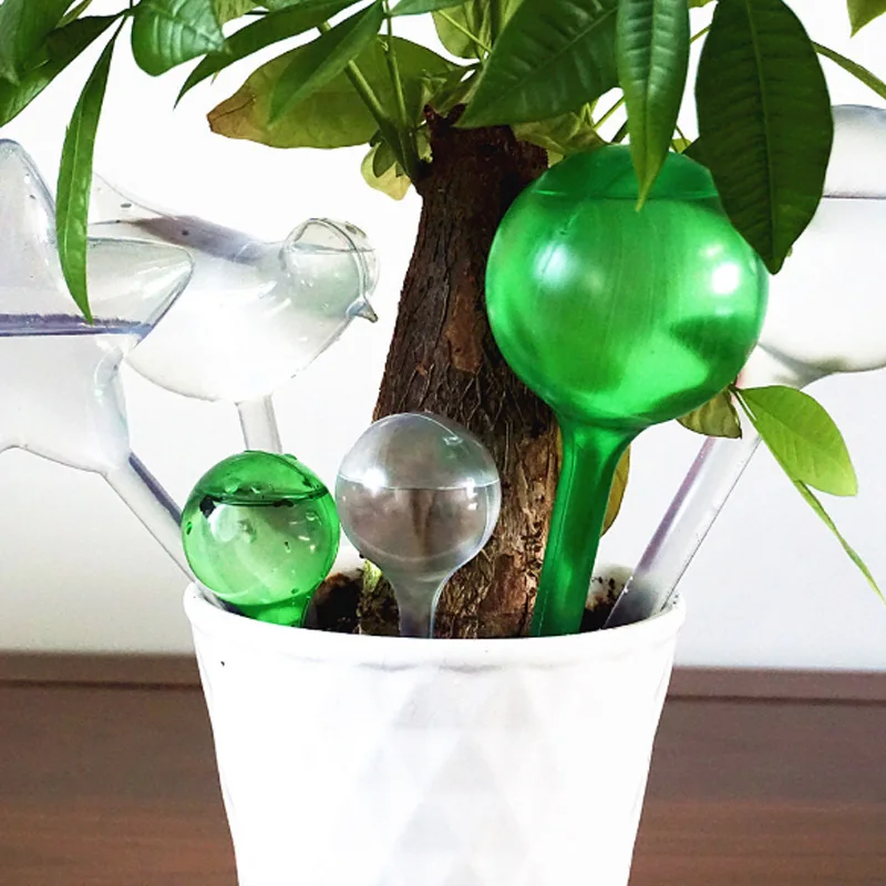 

Practical PVC Travel House Plant Bulb Automatic Self Watering Device Shape Water Globes Garden Water Houseplant Plant Pot Bulb