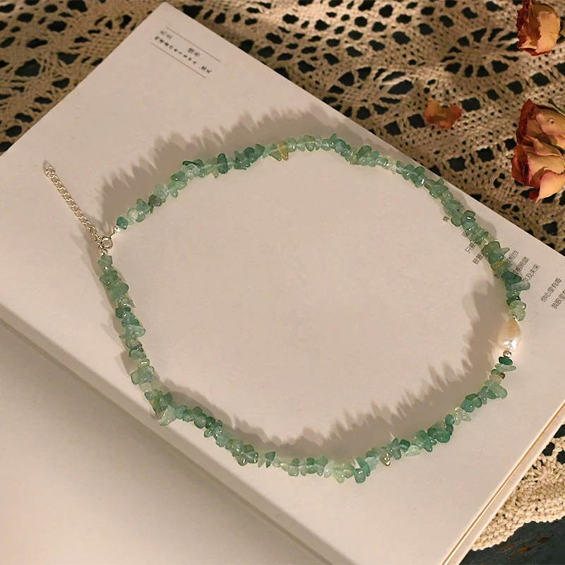 Женское Ожерелье с жемчугом ASHIQI ожерелье из натурального барочного жемчуга