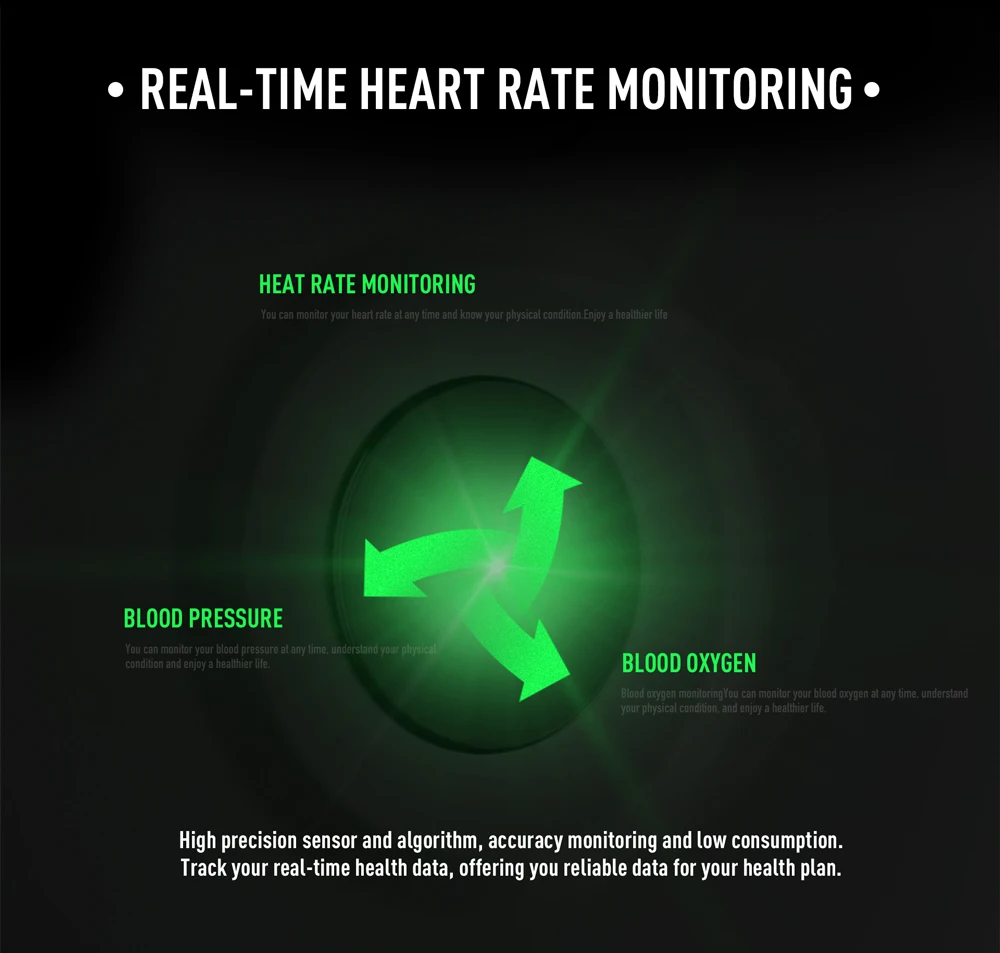 LIGE New Waterproof Fitness Tracker Women Smart Watch Men Heart Rate Blood Pressure Sleep Monitoring Function Sports Smartwatch |