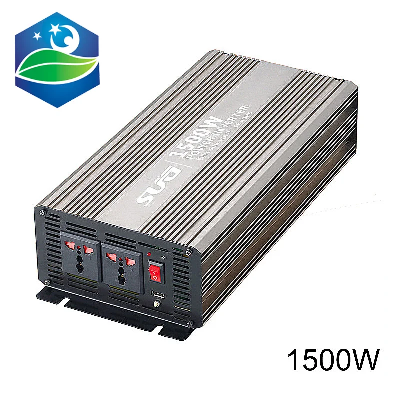 Инвертор немодулированного синусоидального сигнала 1500 Вт 12 В 24 постоянного тока