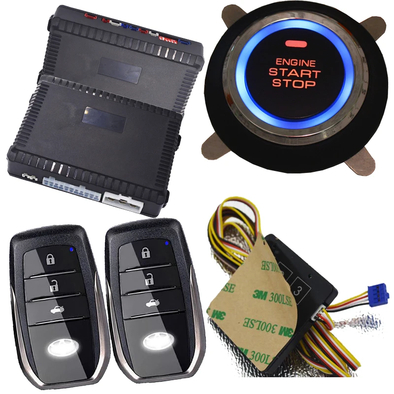 Cardot Smart push Start Stop система запуска двигателя без ключа лучшая автомобильная сигнализация дистанционный запуск двигателя Автомобильная сигнализация