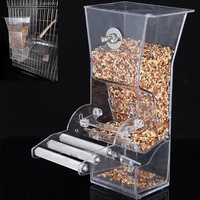 1 pcs feeder bird automatic feeders bird food container food feeders for pigeons parrot starling pet birds feeding devices