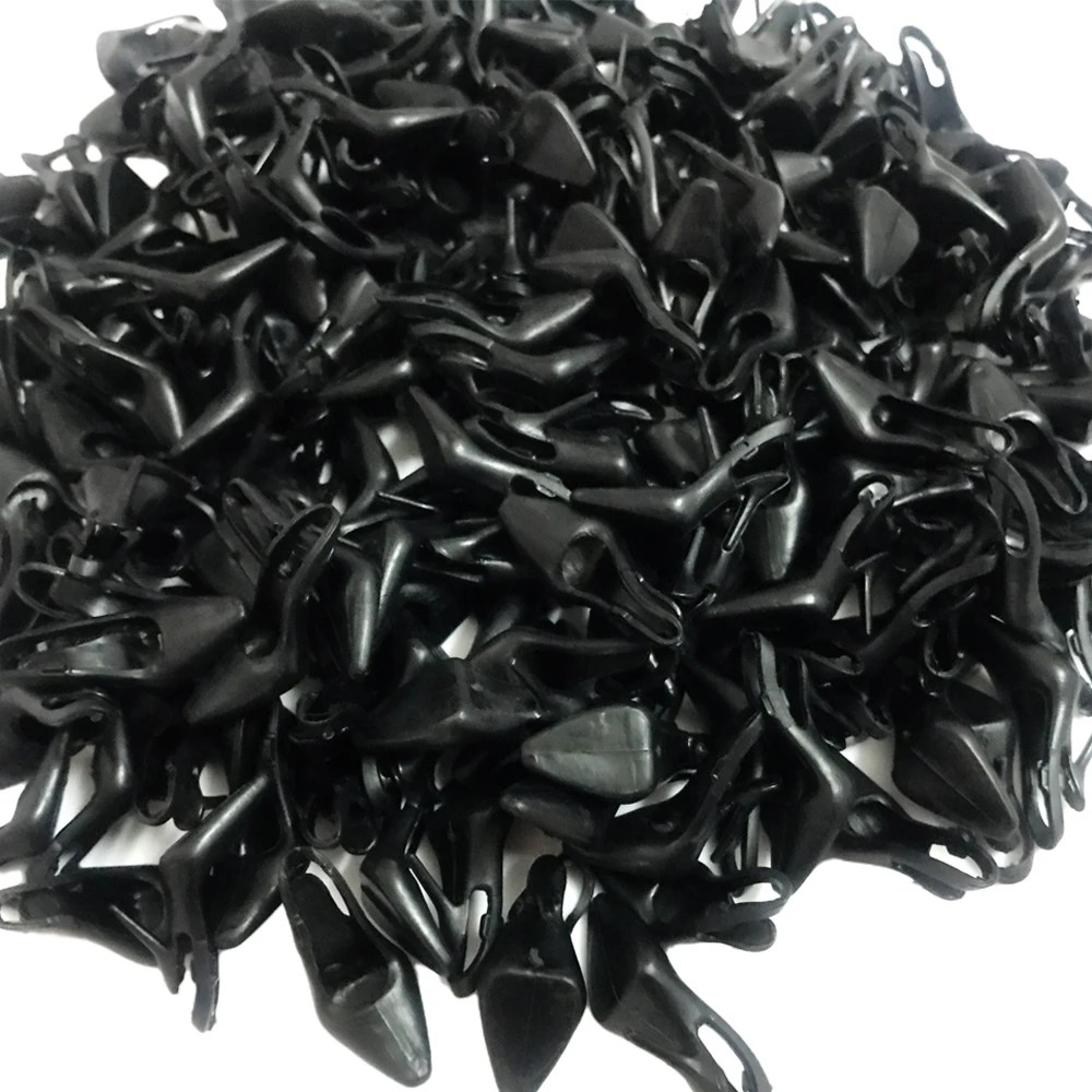 NK оптовая продажа 100 пар/компл. кукла черная обувь милые каблуки модные сандалии