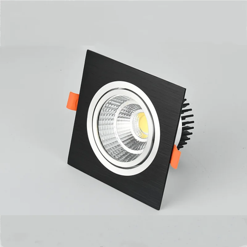 Новый встраиваемые квадратный Диммируемый светодиодный локальный светильник