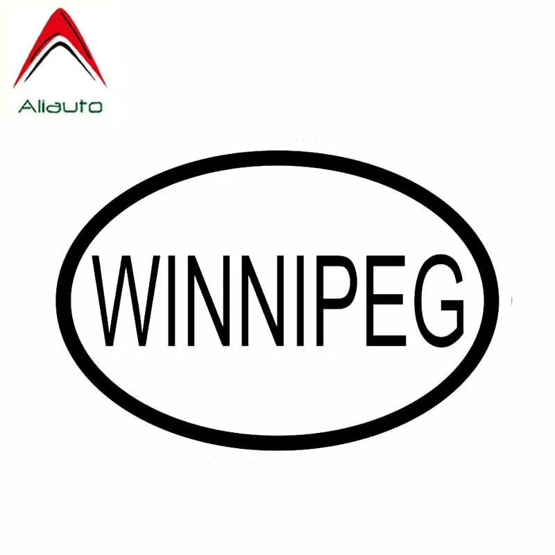Aliauto индивидуальные креативные автомобильные стикеры Winnipeg City Code овальные