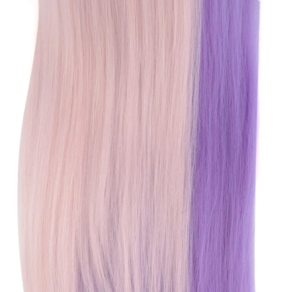 Neverland 28 дюймов розовый фиолетовый Парикмахерская учебная голова манекен для