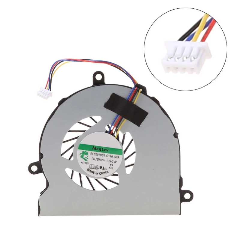 DC 5V 0.26A ноутбук кулер Процессор вентилятор охлаждения для HP 15-AC серии DC28000GAR0