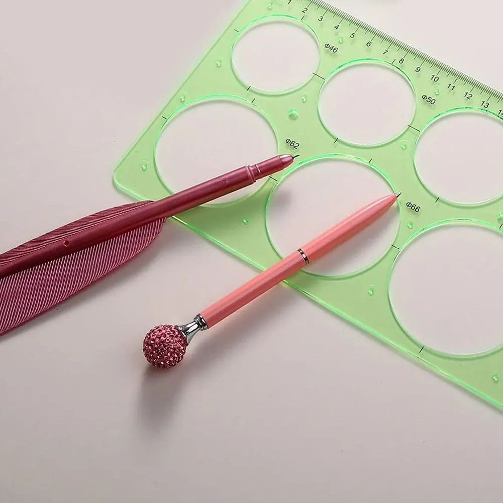 

Circle Template 3 Pcs Plastic Circle And Oval Templates Measuring Templates Rulers Digital Drawing For Building Formwork Drawing