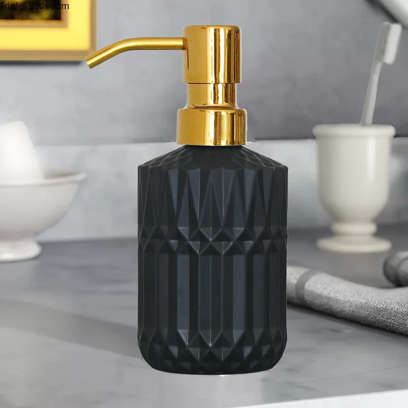 1 шт. Творческий узор шампунь в стеклянной бутылке для жидкого мыла браслет