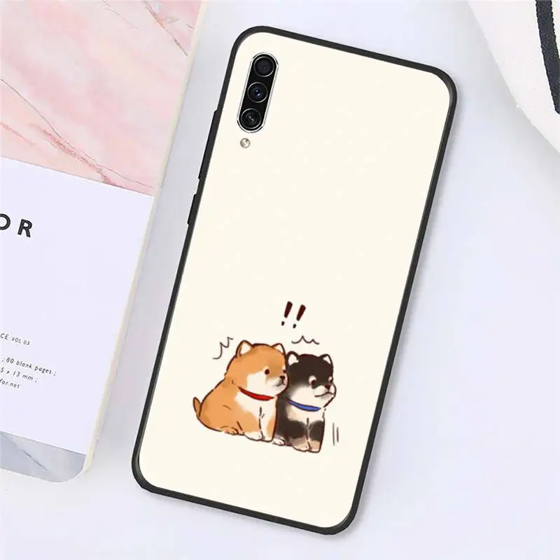

Shiba Inu dog cute cartoon animal Phone Case For Samsung galaxy A S note 10 7 8 9 20 30 31 40 50 51 70 71 21 s ultra plus