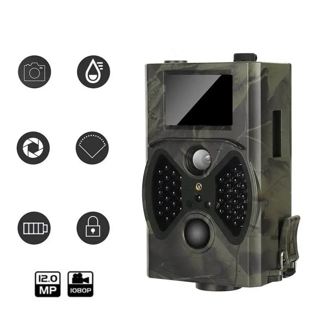 

Basic Hunting Trail Camera HC300A 12MP Night Vision 1080P Video Wildlife Camera Cams for Hunter Photos Trap Surveillance