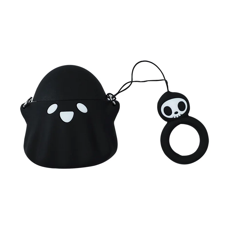 

3D Fantasy Ghost Cartoon Silicone Headphone Case for Airpods 1 2 Cute Earphone Soft Cover Case for Airpods Case Cover Charging