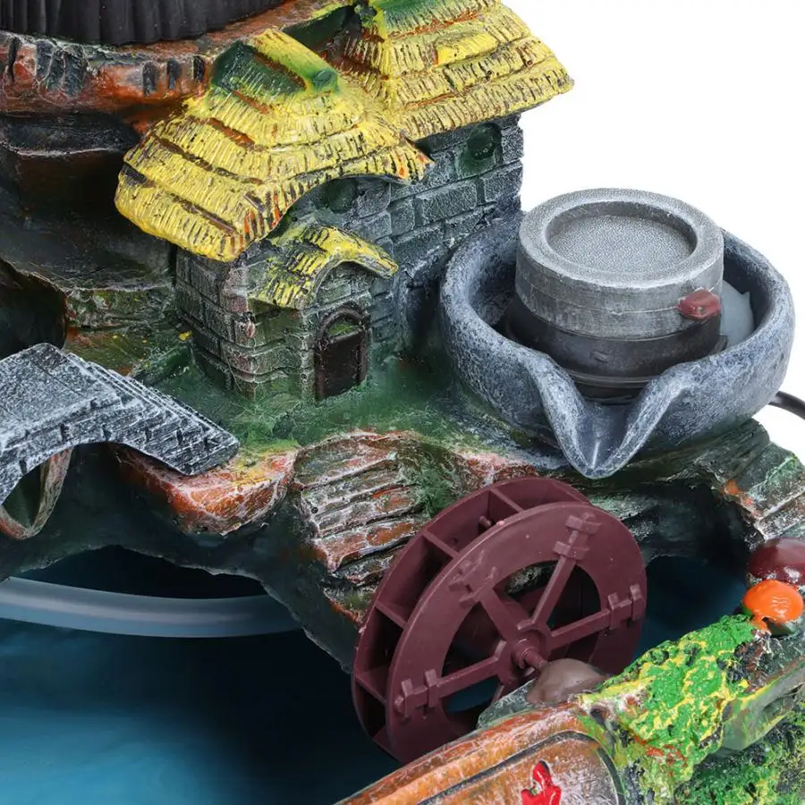 Украшения имитация каскадного водопада фонтан искусственное украшение домашний