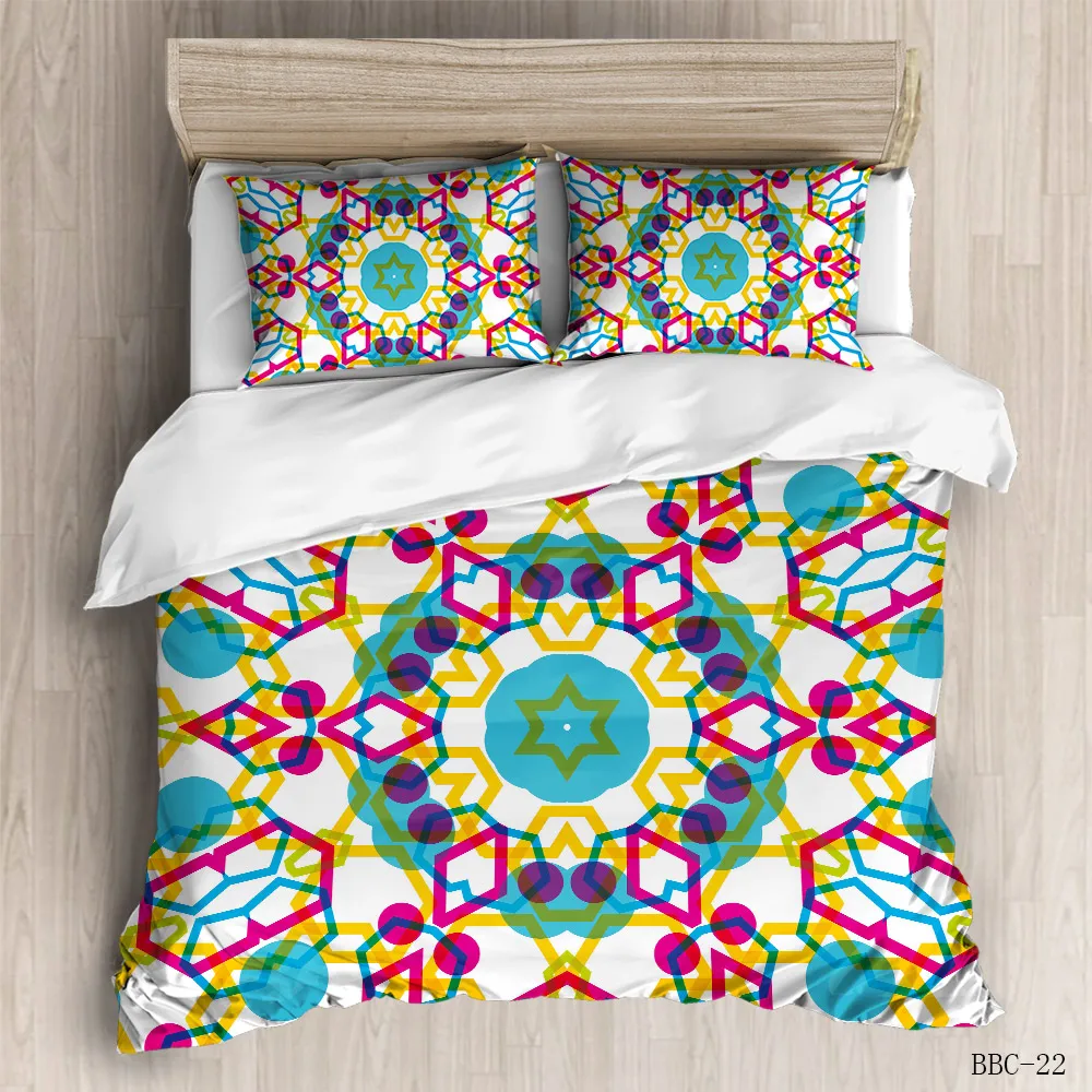 Цвет в этническом стиле с геометрическим швом блок мультфильм Grinding MAO Комплект