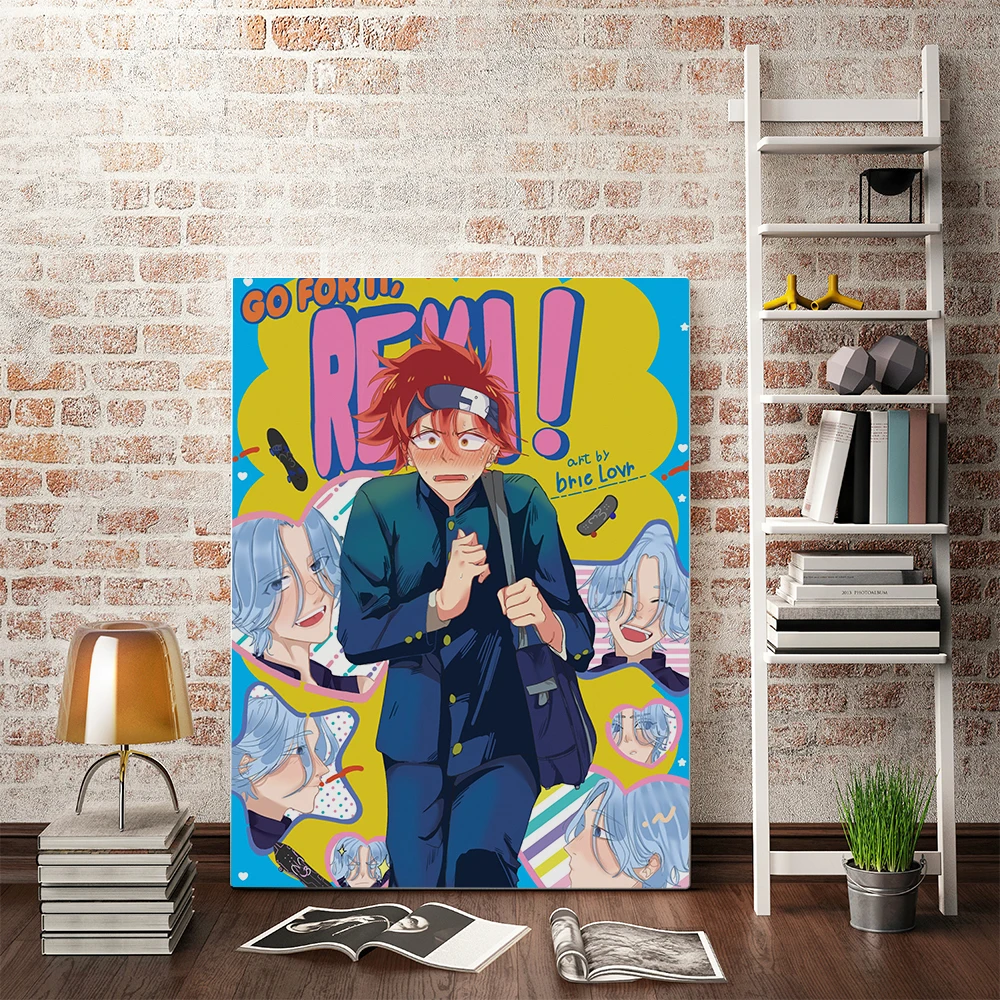 WTQ японское аниме Холст Картина SK8 Бесконечность плакаты Настенный декор Ретро