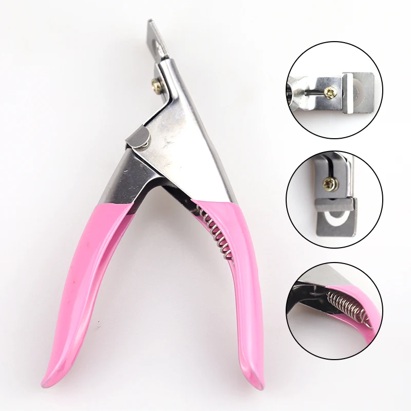 Профессиональные кусачки для маникюра маникюрные ножницы u-образный Пинцет