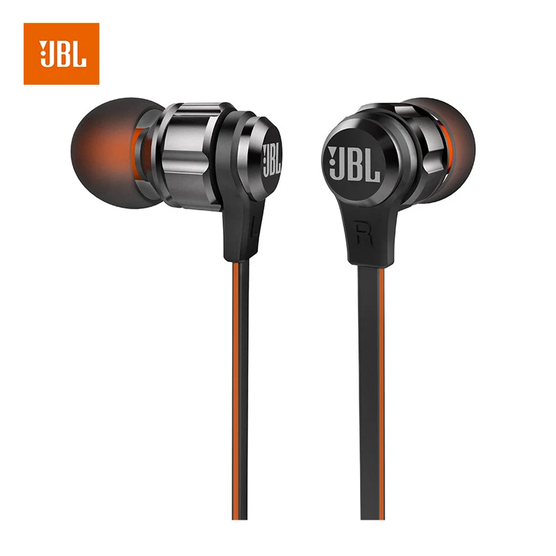 

JBL T180A In-Ear Stereo Earphones 3.5mm Wired Sport Gaming Headset Pure Bass Earbuds Handsfree With Microphone