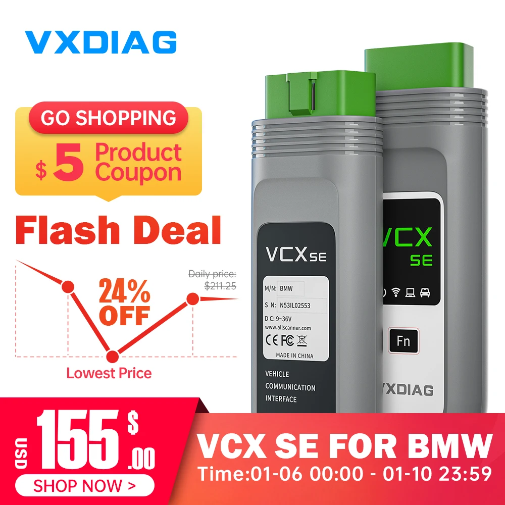 Vxdiag VCX SE для BMW ICOM A2 A3 следующий Obd2 сканер ECU программирование диагностические