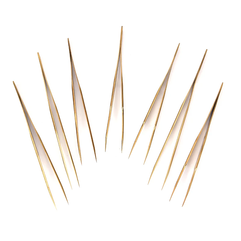 Пинцет для бровей инструменты макияжа изогнутый/прямой зажим наращивания ресниц