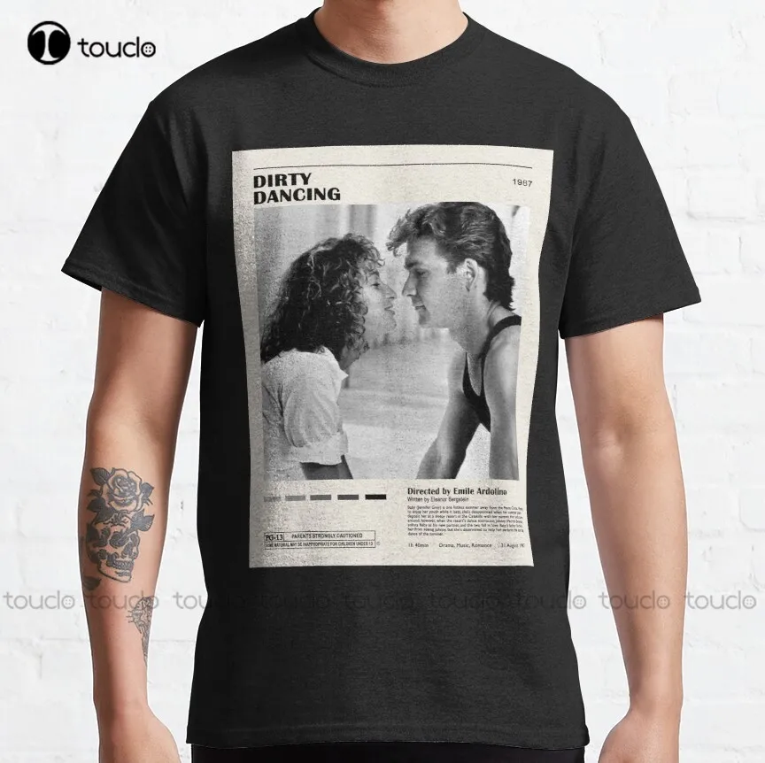 

Dirty Dancing Classic T-Shirt vintage shirts Custom aldult Teen unisex digital printing xs-5xl All seasons cotton Tee shirt