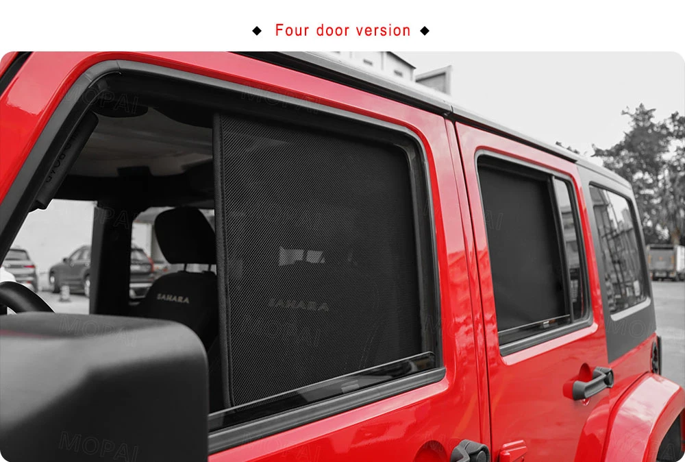 MOPAI солнцезащитный козырек для Jeep Wrangler JK 2007+ защита от ультрафиолета Защита от солнца на лобовое стекло Защита от солнца для Jeep JK Wrangler аксессуары