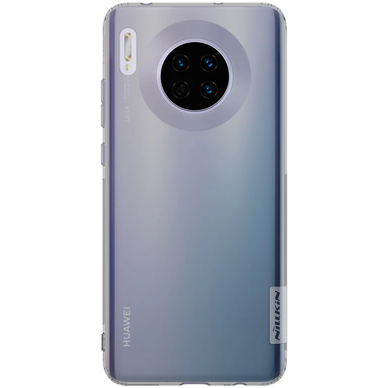 Для huawei mate 30 20 Pro чехол Nillkin TPU 0,6 мм тонкий прозрачный мягкий силиконовый чехол для телефона для huawei mate 30 20 Pro Чехол - Цвет: Серый
