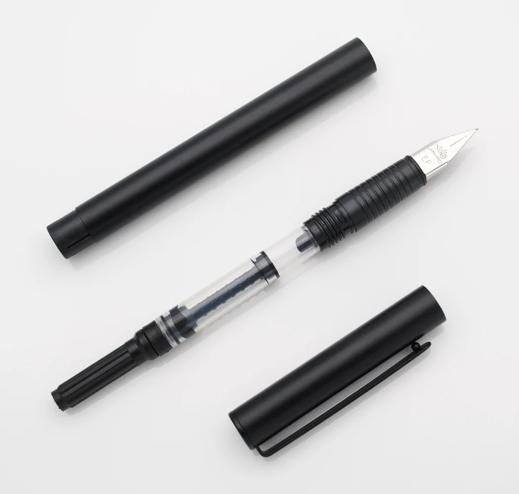 Ручка перьевая JINHAO 65 со стальным корпусом и наконечником 0 38 мм | Канцтовары для