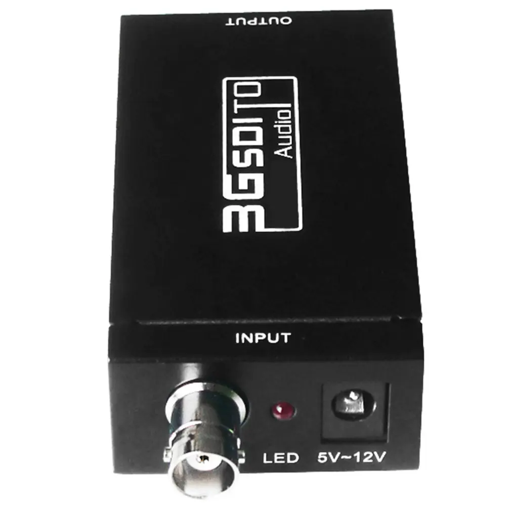 SDI To HDMI-compatible Converter Mini 3G Adapter - Full HD 1080P to HDTV Audio Supports HD-SDI and 3G-SDI |