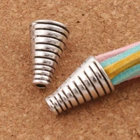screw cone end caps bead cap 10 2x10 1mm 100pcs zinc alloy jewelry findings components l1092