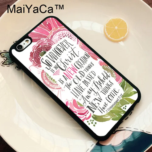 3512 Чехол из ТПУ MaiYaCa Bible Qutoes Verse Belief God Jesus для iPhone 11 Pro MAX X XR XS MAX 6 6s 7 8 Plus 5S - Цвет: 3512