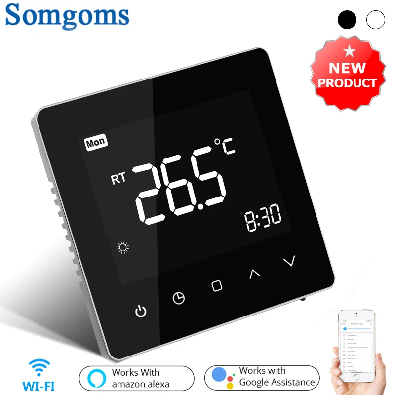 Умный контроллер температуры регулятор нагрева воды теплого пола работы