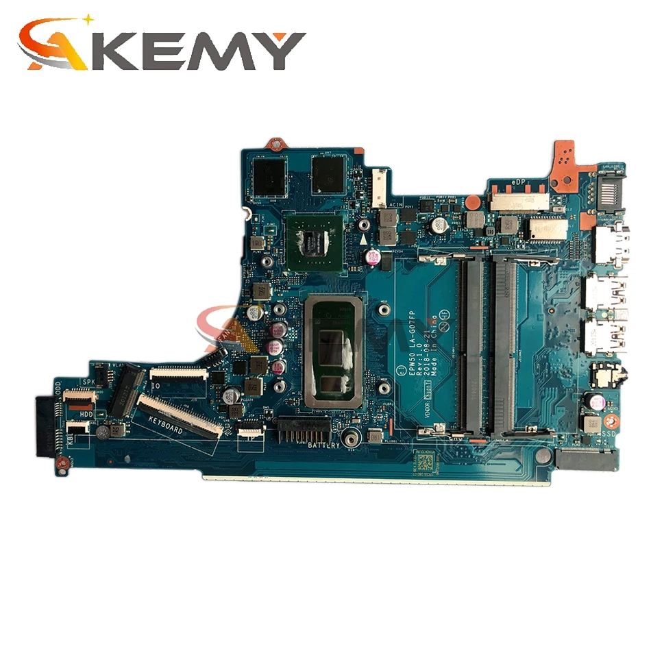Billig AKEMY L49981-601 L49981-001 Motherboard Für HP 250 G7 256 LA-G07FP G7 I7 Mit GPU