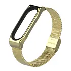 Сетчатый Браслет из нержавеющей стали, часы на магнитном ремешке, брикет для часов Miband 3