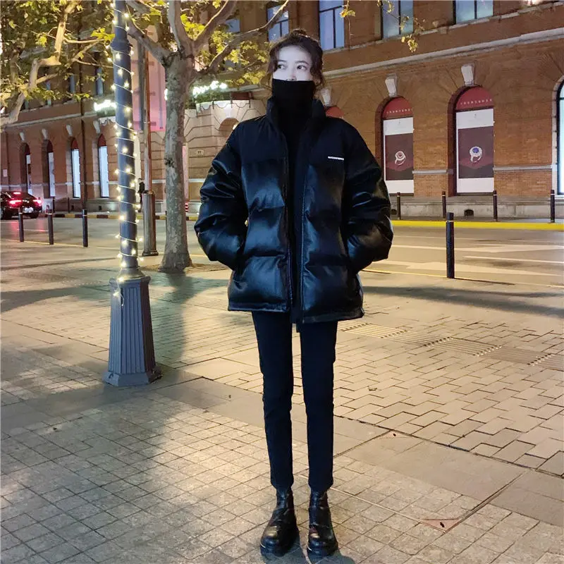 Oversize Loose Coat Women's Down Cotton-padded Jacket Cotton-padded Jacket Jacket Korean Style Ins Winter Jackets Women