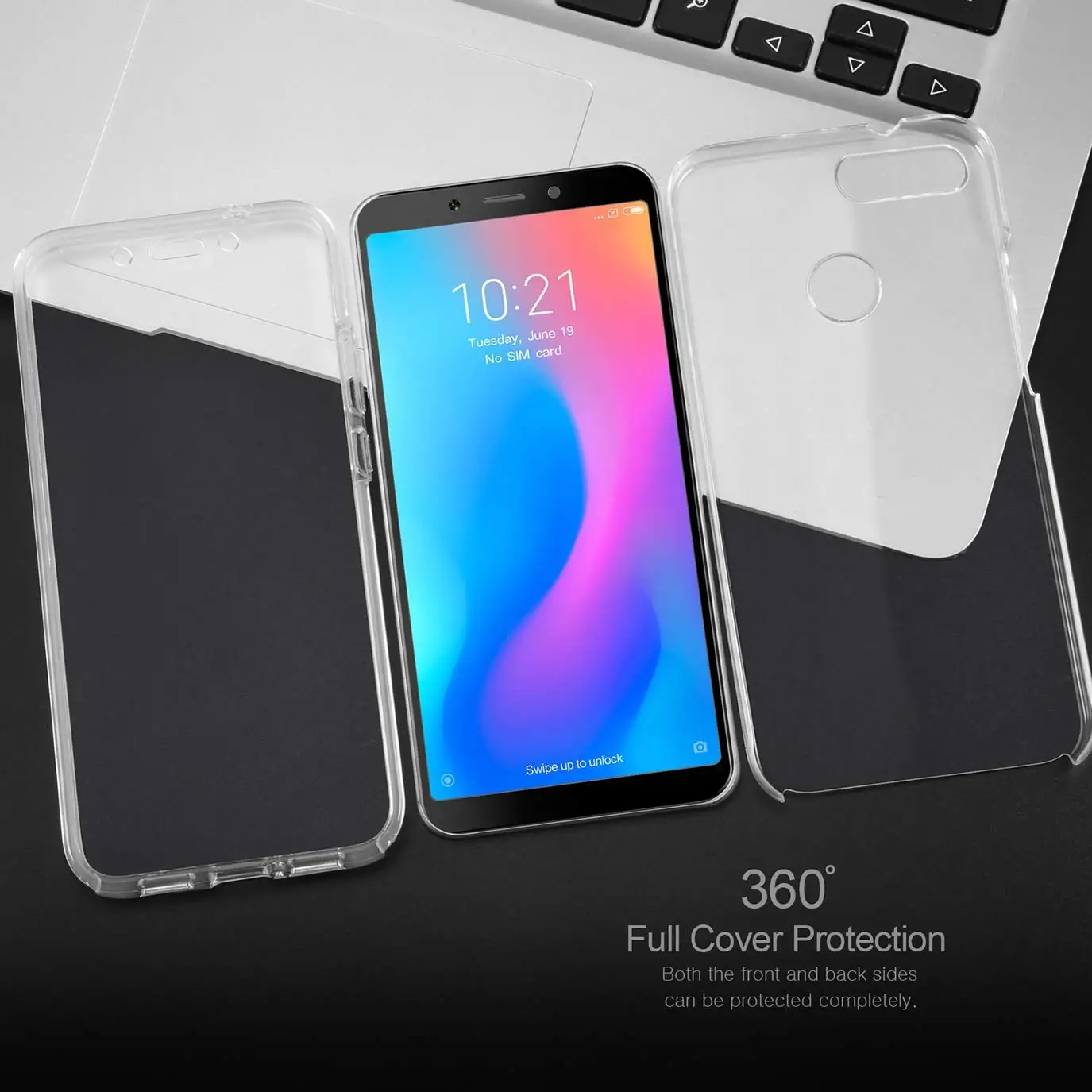 Чехол для Redmi 7A 5 Plus 6 6A Pro 7 Note 5A с полной защитой на 360 градусов | Мобильные телефоны