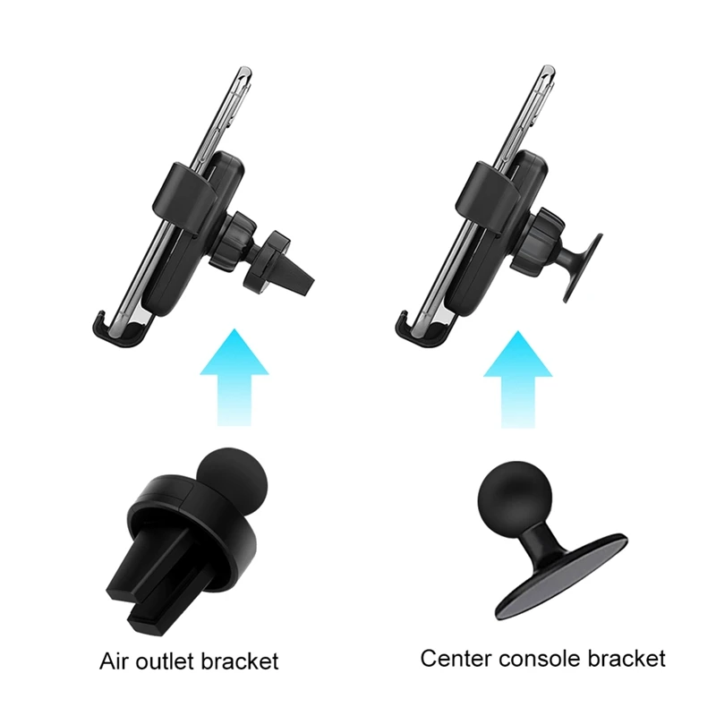 Беспроводное Автомобильное зарядное устройство гравитационная Подставка для