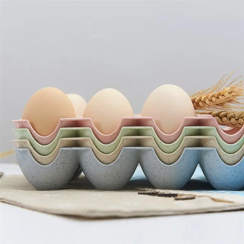 Контейнер для хранения яиц с 24 ячейками толстый многослойный лоток из пшеничной