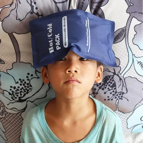 Многоразовый замораживаемый пакет для мороженого травм ног коленей геля