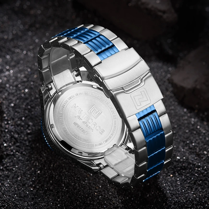 

NAVIFORCE Mens Watches Army Military Sport Wrist Watch Men Waterproof Date Chronograph Green Quartz Clock Male Relogio Masculino