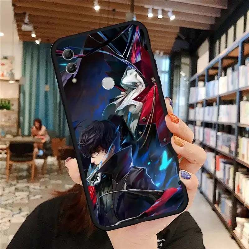 

Persona 5 ren amamiya Phone Case For Huawei Honor 7C 7A 8X 8A 9 10 10i Lite 20 NOVA 3i 3e