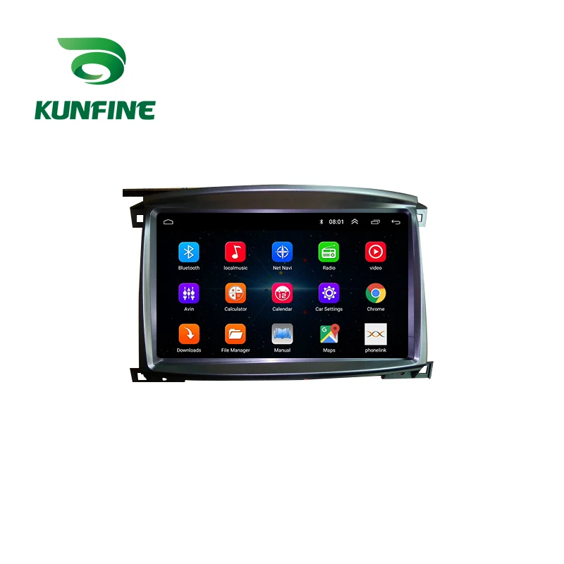Автомобильный радиоприемник Toyota Land Cruiser 100 VXR AT 02 07 Восьмиядерный Android 10 0