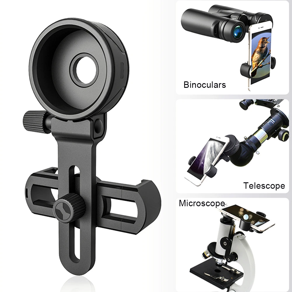 

Upgrade Universal Cell Phone Photography Adapter for Binoculars Telescope Monocular Spotting Scope Microscope Accessories