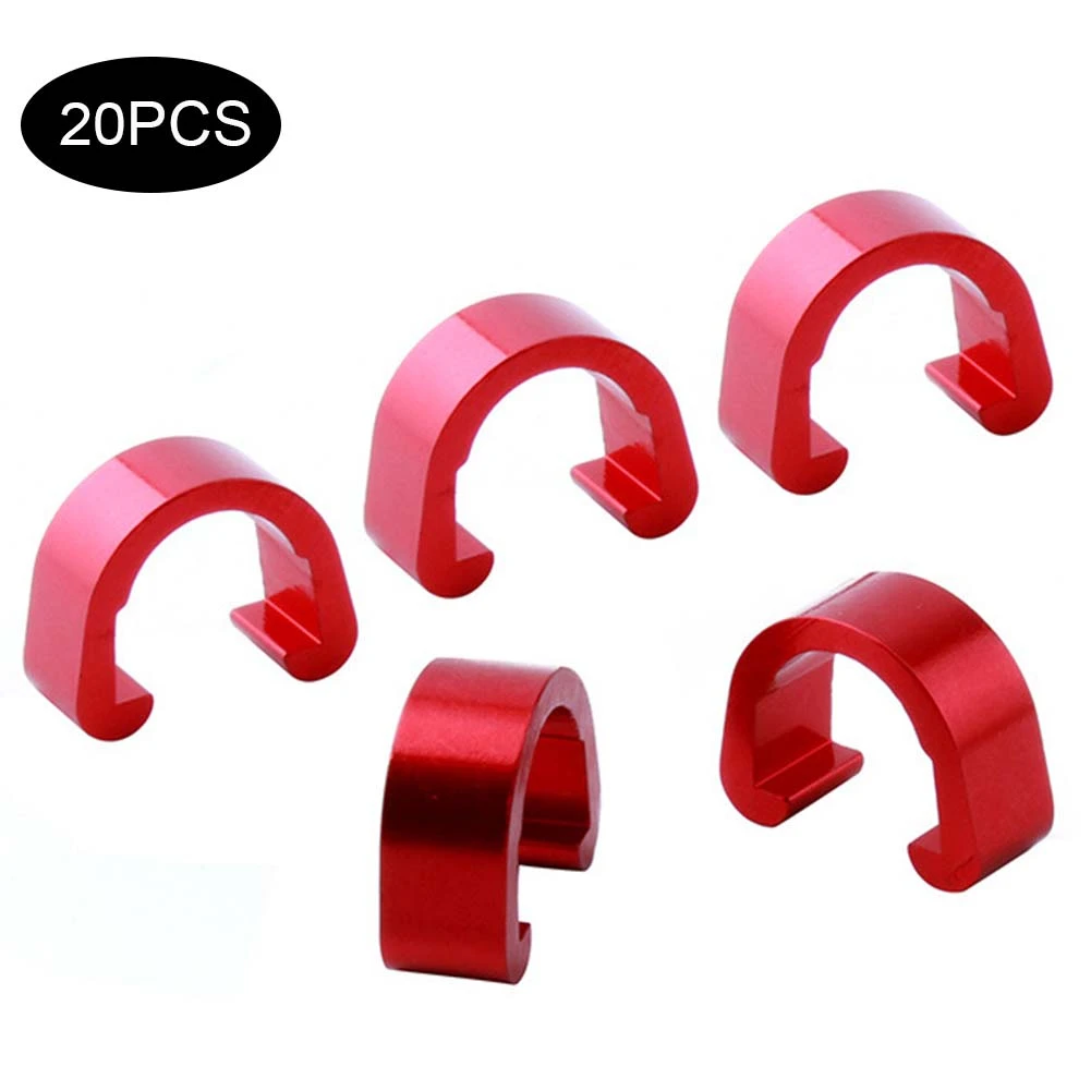 20 шт. набор тормозных кабелей для велосипеда из нержавеющей стали u образная