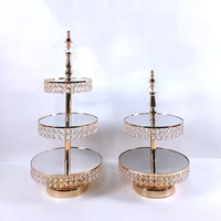 goldsilver cupcake wedding cupcake stand barware decorating cooking cake tools bakeware set party dinnerware